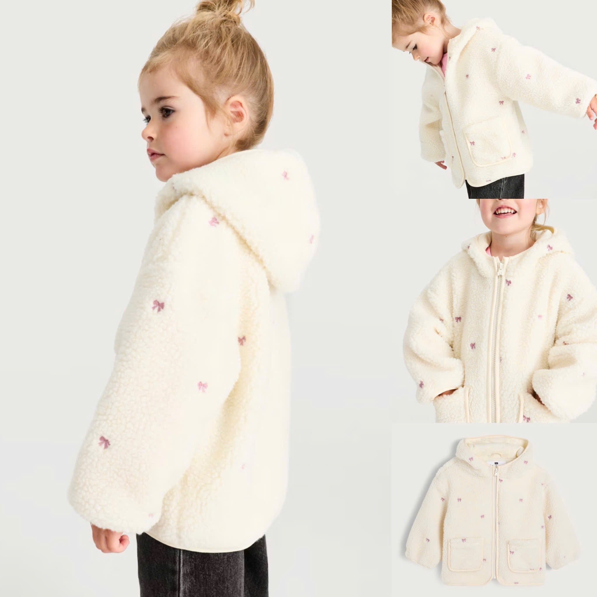 AK50 - Áo khoác lông cùn Name It, FF cho bé size 2-7y