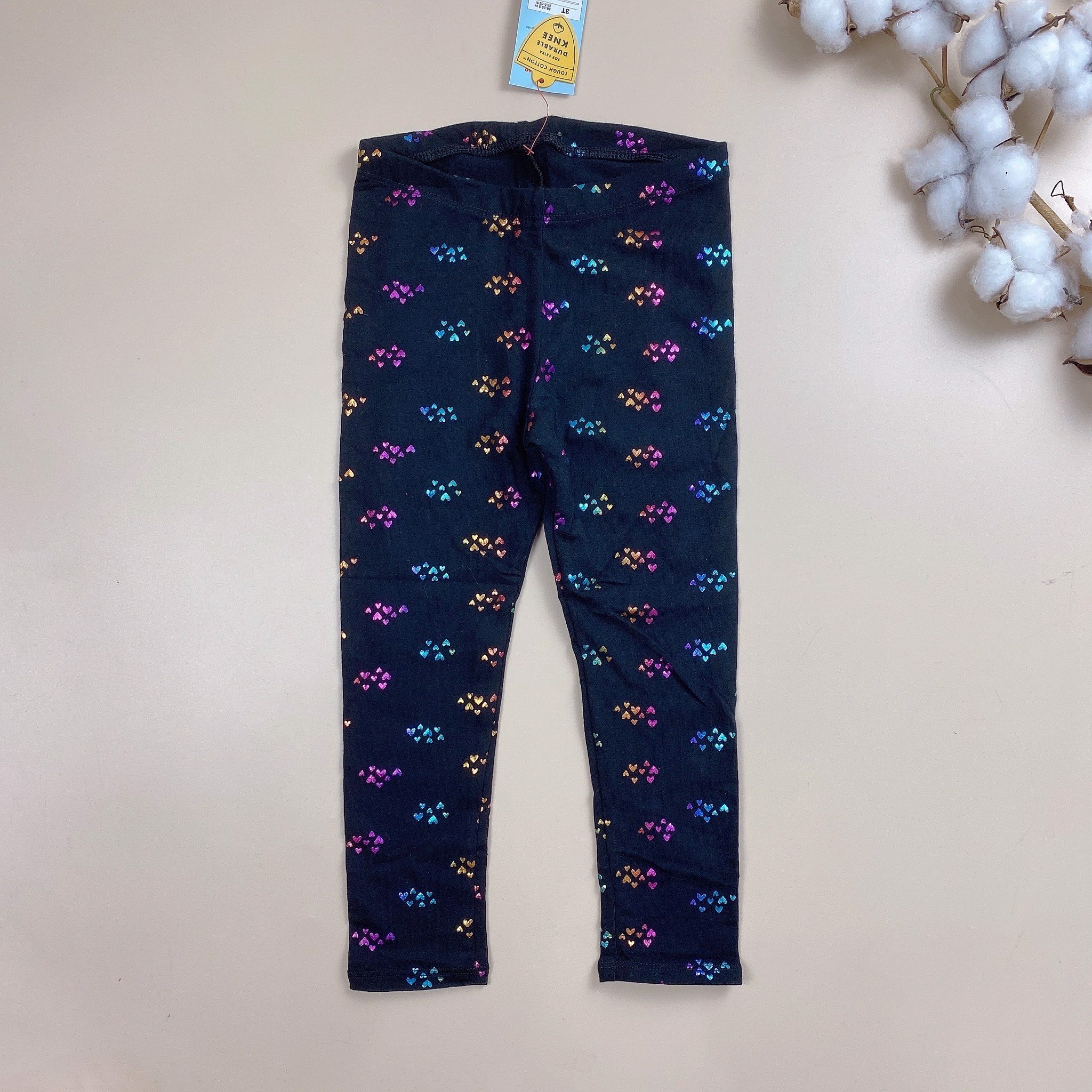 Quần legging Cat & jack nhiều hình BG size 12m - 5y