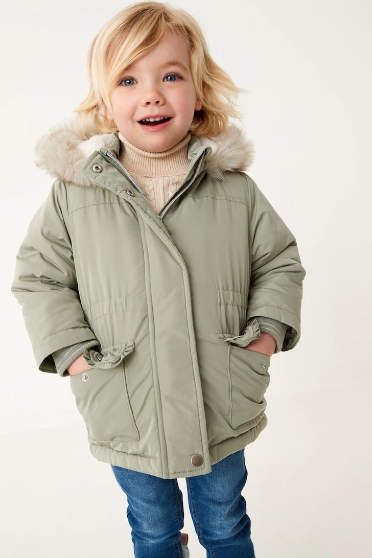 Áo khoác Parka Next lót lông 3 màu BG size 9m - 7y