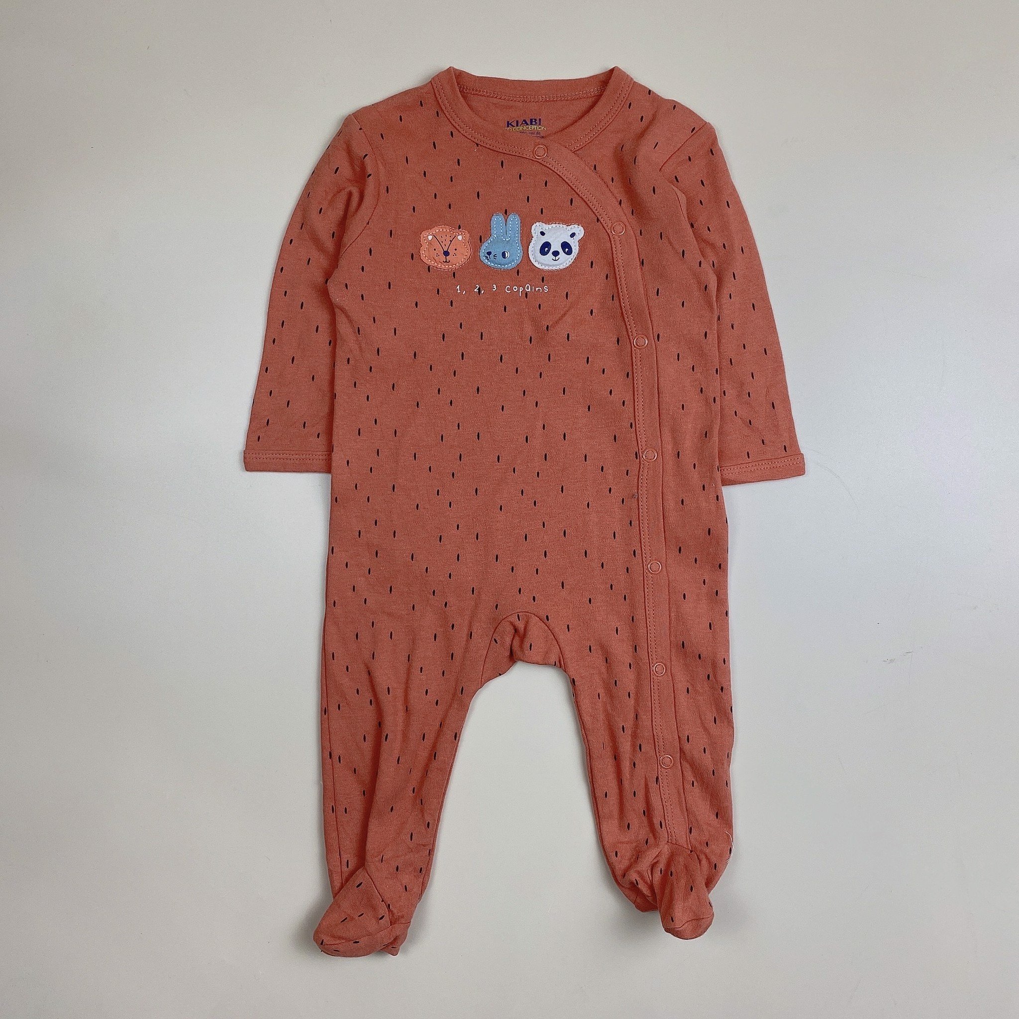 Body cotton liền thân Kiabi nhiều mẫu Bé Trai