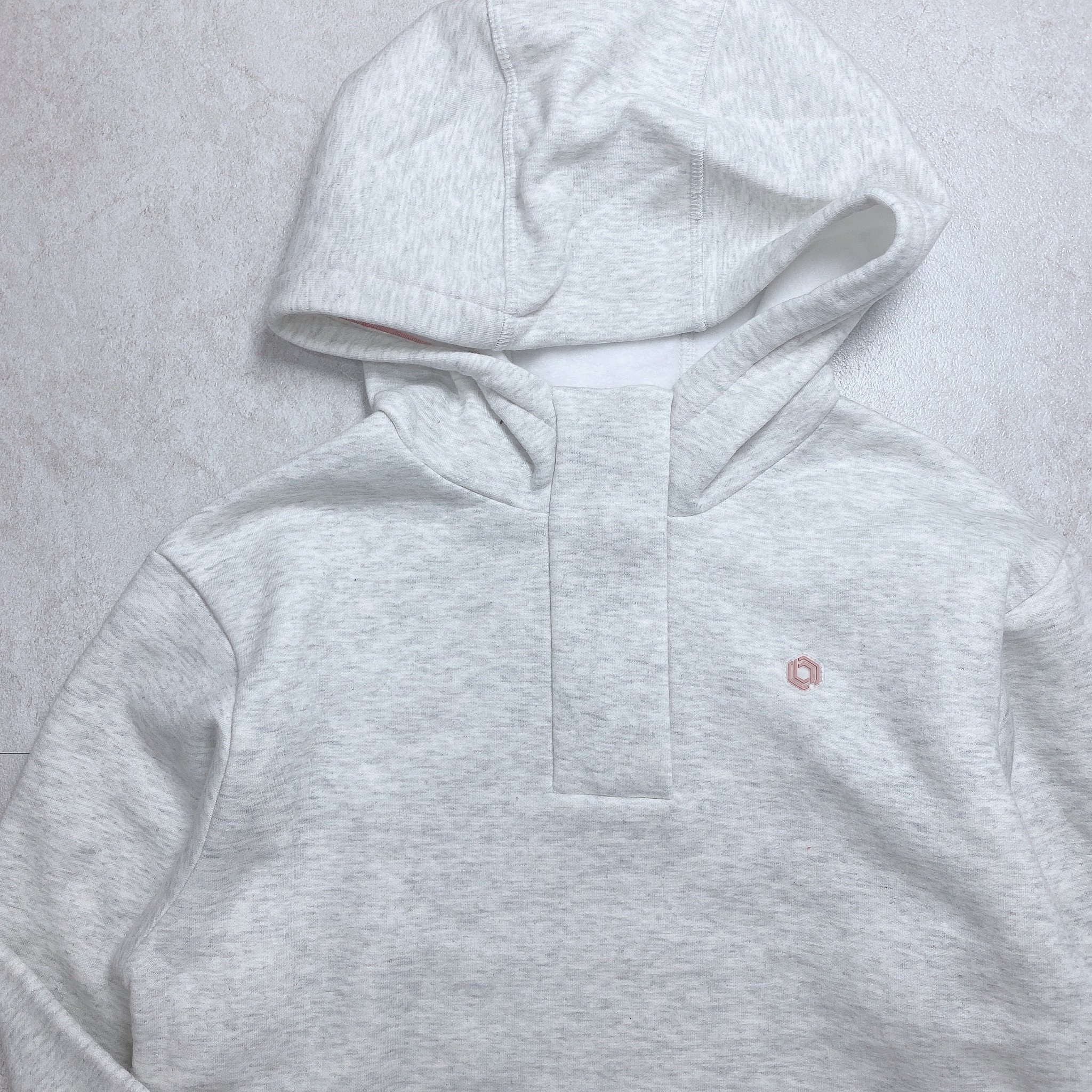 Áo nỉ hoodie Topten kéo khóa cổ 2 màu ghi / đen Bé Gái size 130 - 170