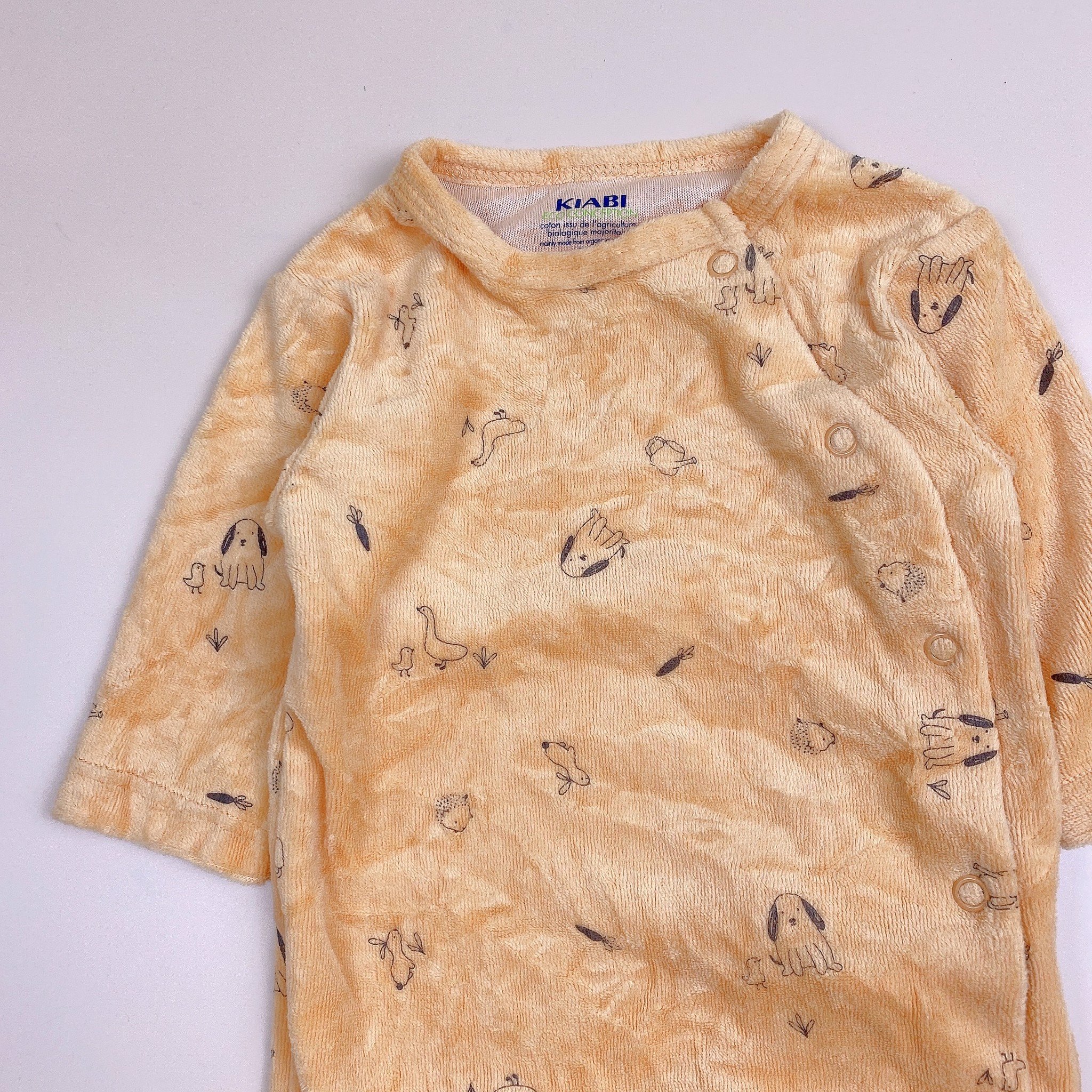 Body băng lông Kiabi nhiều họa tiết BTBG