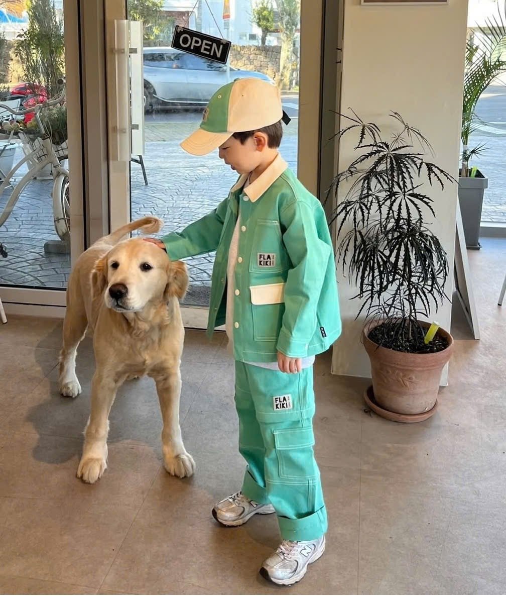 Quần jean mềm túi hộp ống suông xuất Hàn nhiều màu cho bé size 4-14y