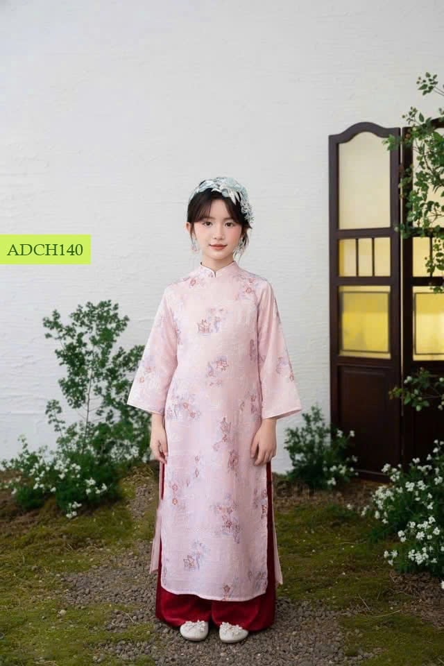 AD01 - Set áo dài trẻ em của Oli River bé gái size 3-12y