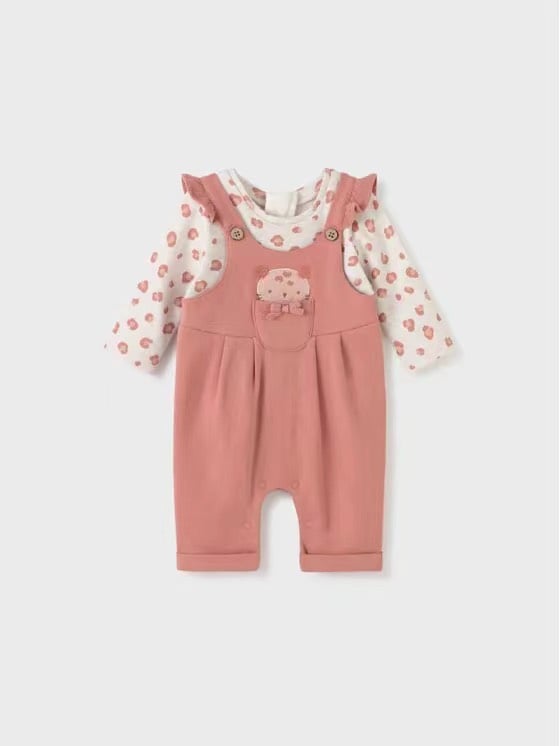 Set áo liền quần yếm Mayoral nhiều hình BG size 1m - 18m