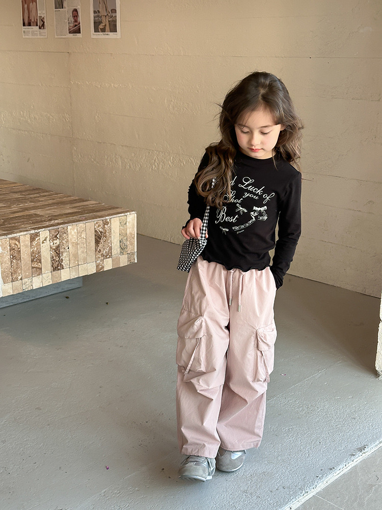 25A029 - Quần kaki túi hộp AMBB nhiều màu cho bé gái size 120-160