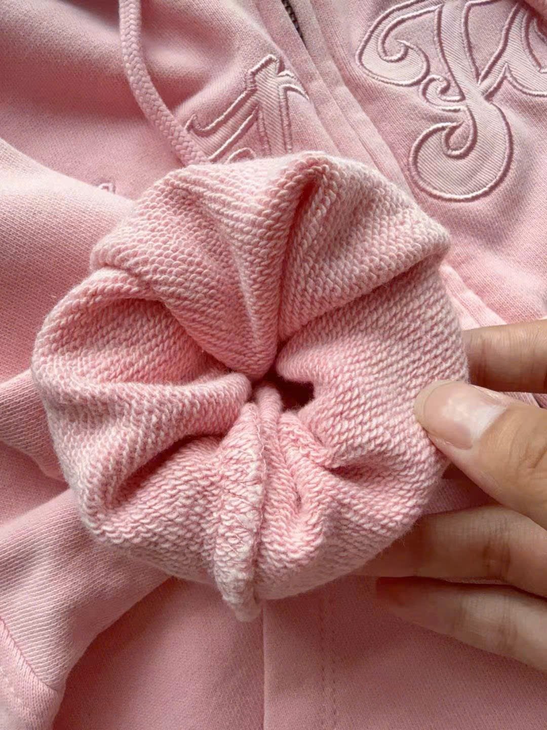 AK44 - Áo khoác nỉ Sela màu hồng Silent Focus size 92 - 116