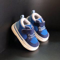 Giày total xanh đan dây chéo BT