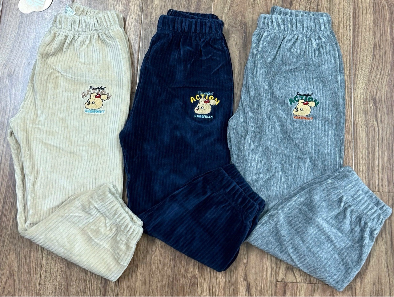 Quần nhung Milkmile xuất Hàn nhiều màu cho bé size 90-120