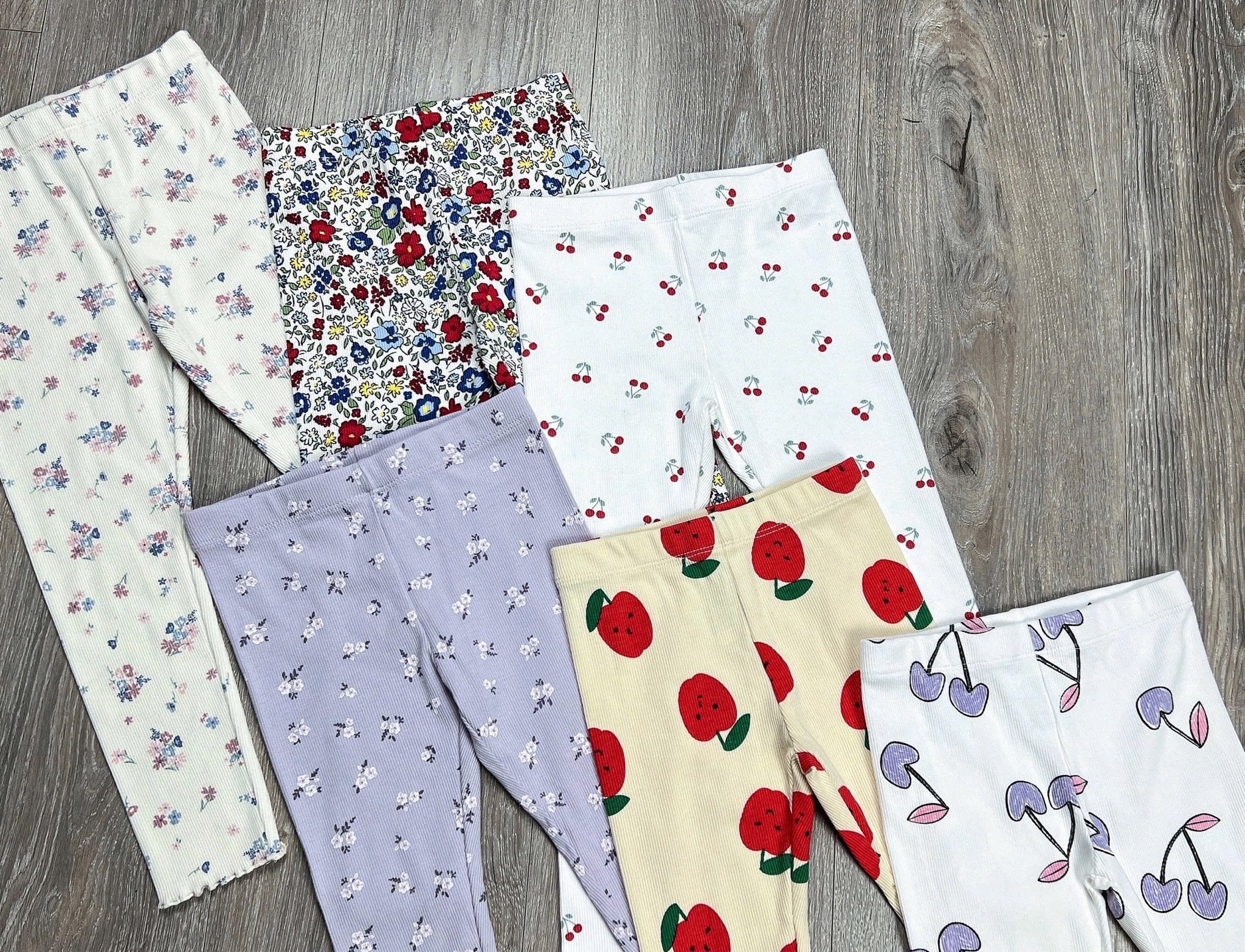Legging thun tăm GGJJ dư xịn nhiều màu cho bé size 2-8y
