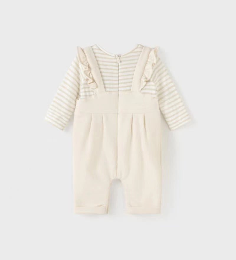 Set áo liền quần yếm Mayoral nhiều hình BG size 1m - 18m