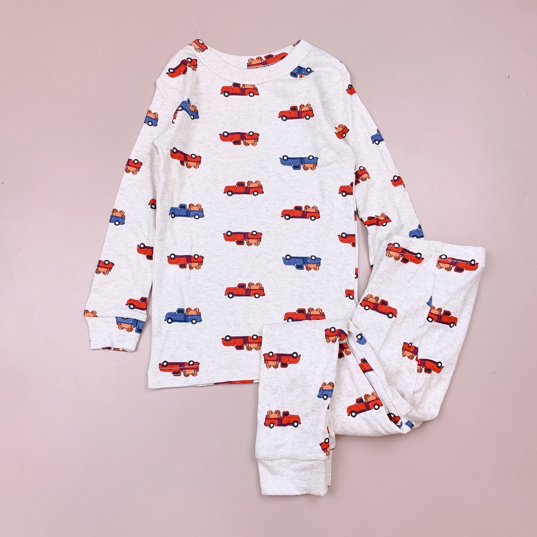 Bộ cotton BabyGap BT - nhiều hình ô tô size 12m - 6y