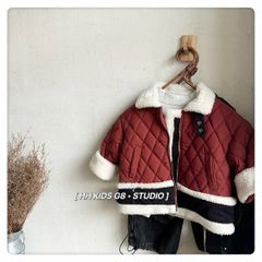 M5707 - Áo khoác phao đỏ chần bông cho bé size 90-130