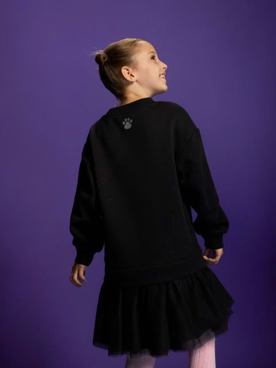 Váy nỉ bông Reserved mèo Pusheen xuất xịn bé gái size 116-164