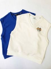 BM2510VT06 - Áo gile nỉ da cá Beemon 2 màu cho bé size 120-160