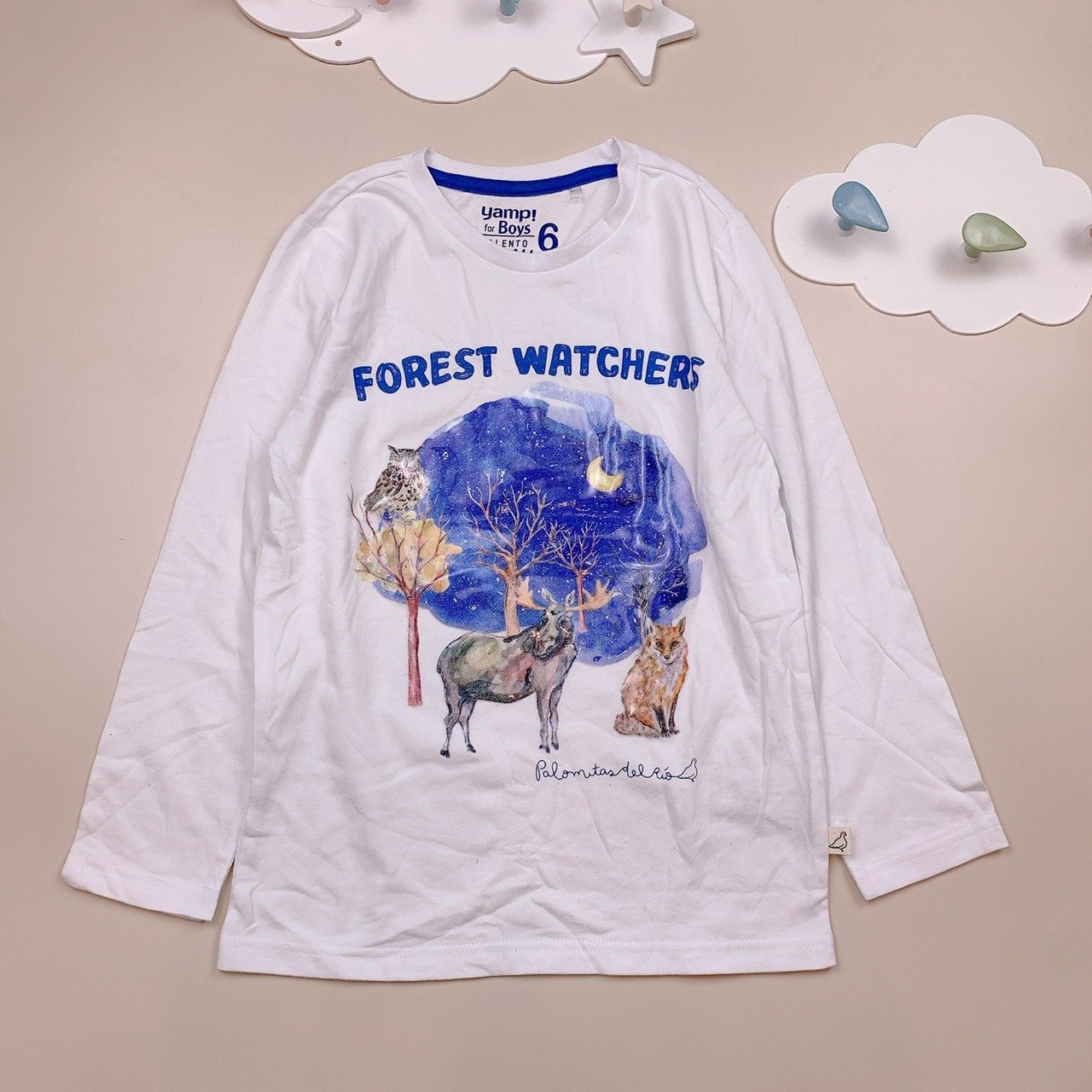 Áo cotton Yamp dư xịn nhiều màu BT 2-8y - Bảng màu 1