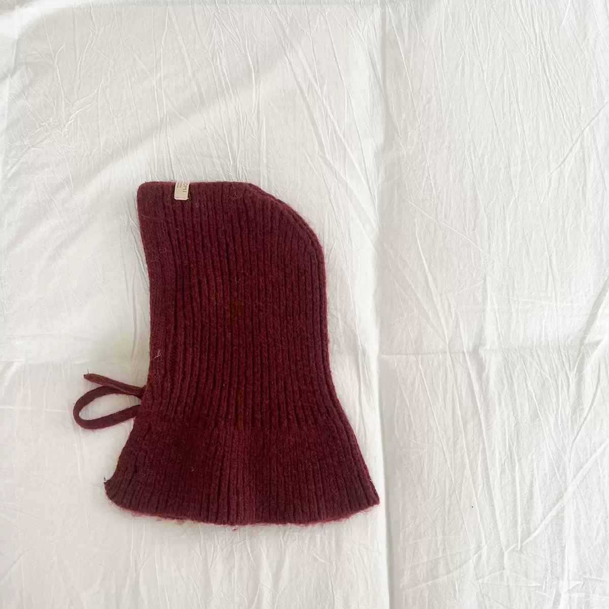 Mũ len liền khăn cài khuy nhiều màu cho bé size 3-8y