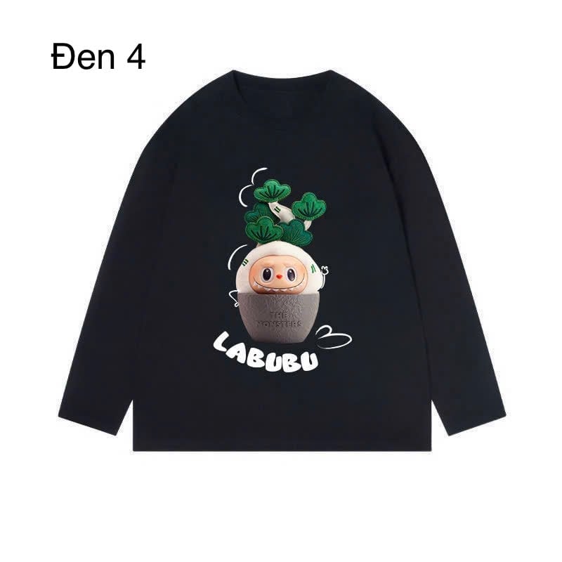 Áo cotton Nexxi Labubu nhiều hình cho bé size 1 - 14y