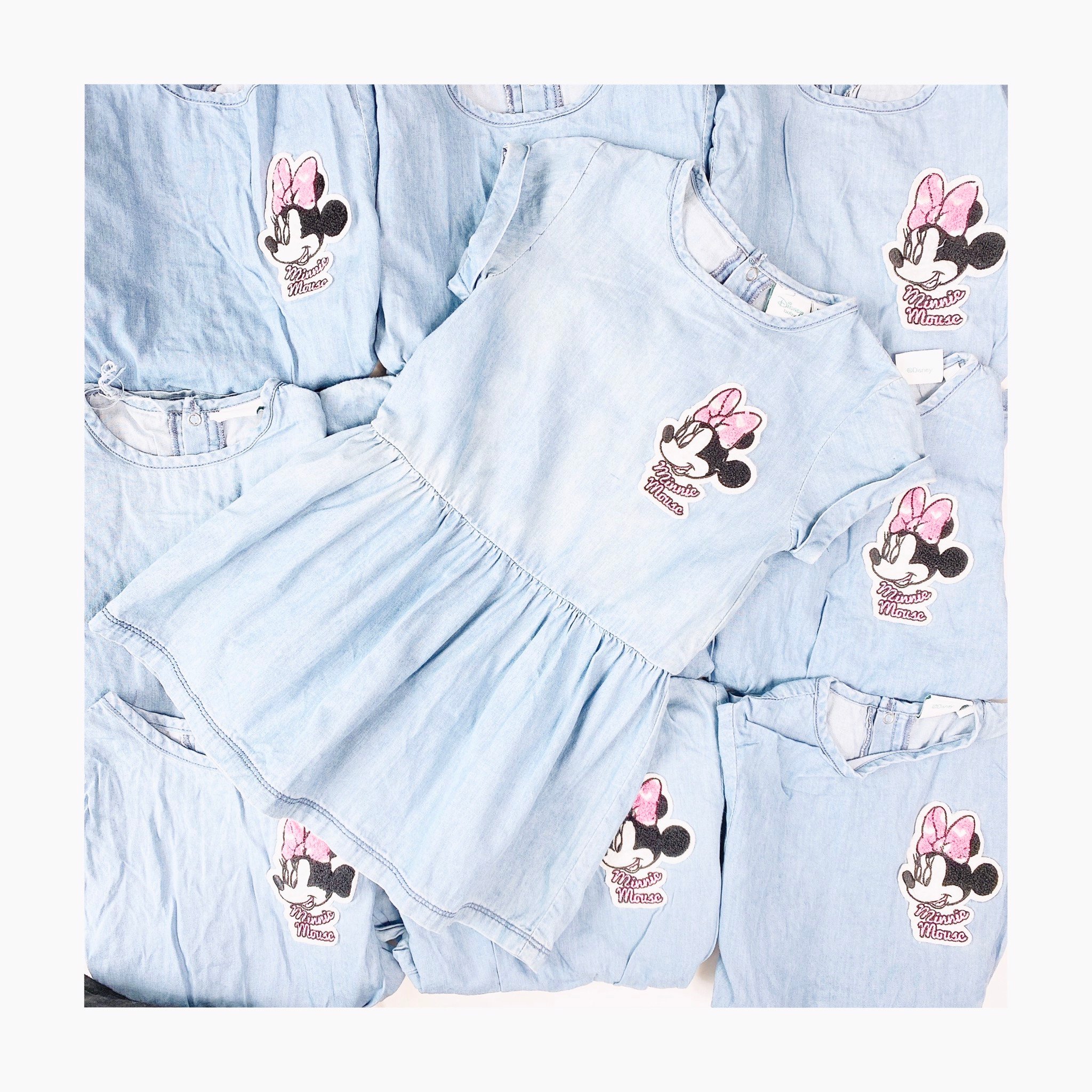 V00061 - Váy denim xanh jean 2 màu BG