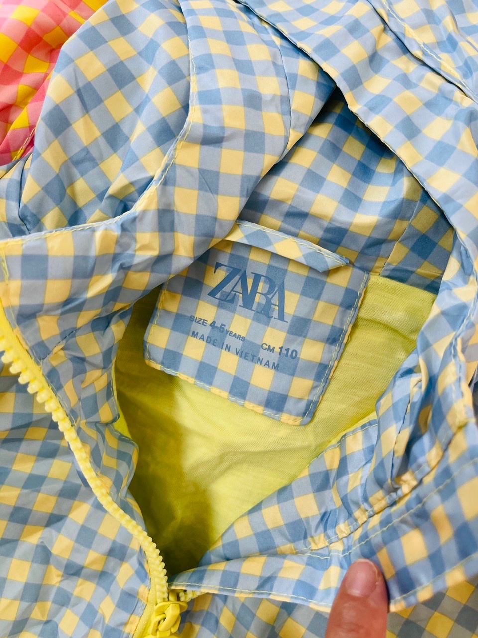 Áo khoác gió Zara lót lưới/cotton 4 màu BG