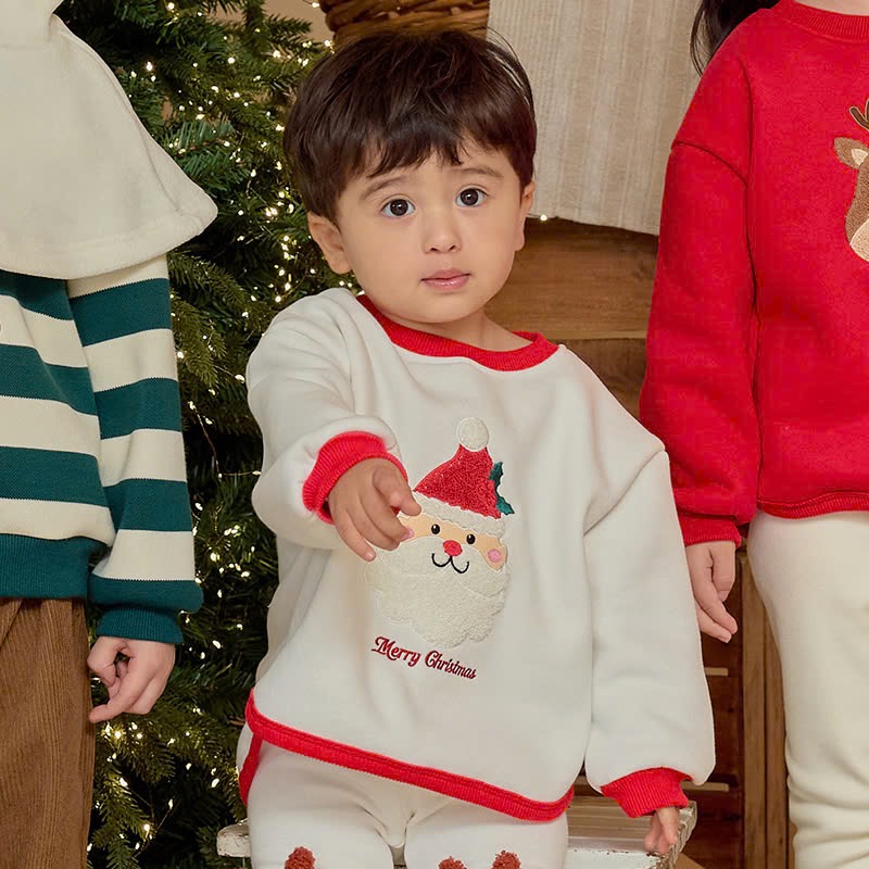 Áo nỉ Bebezoo chủ đề Noel nhiều màu cho bé size 100-140