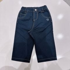 Quần kaki Blue D.o.g màu tím than viền chỉ cho bé size 90-120