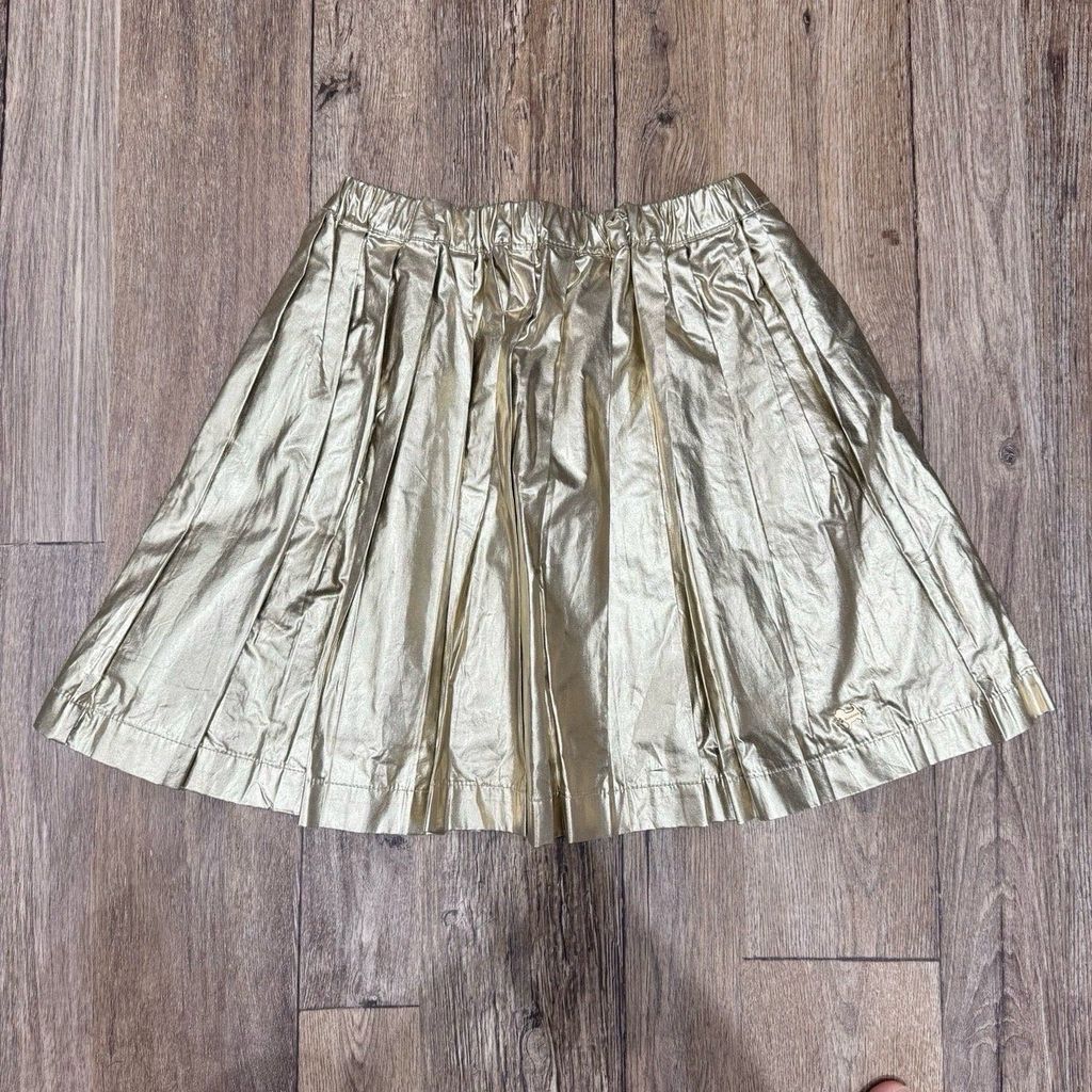 CVAY06 - Chân váy BD màu vàng đồng cho bé gái size 130-155