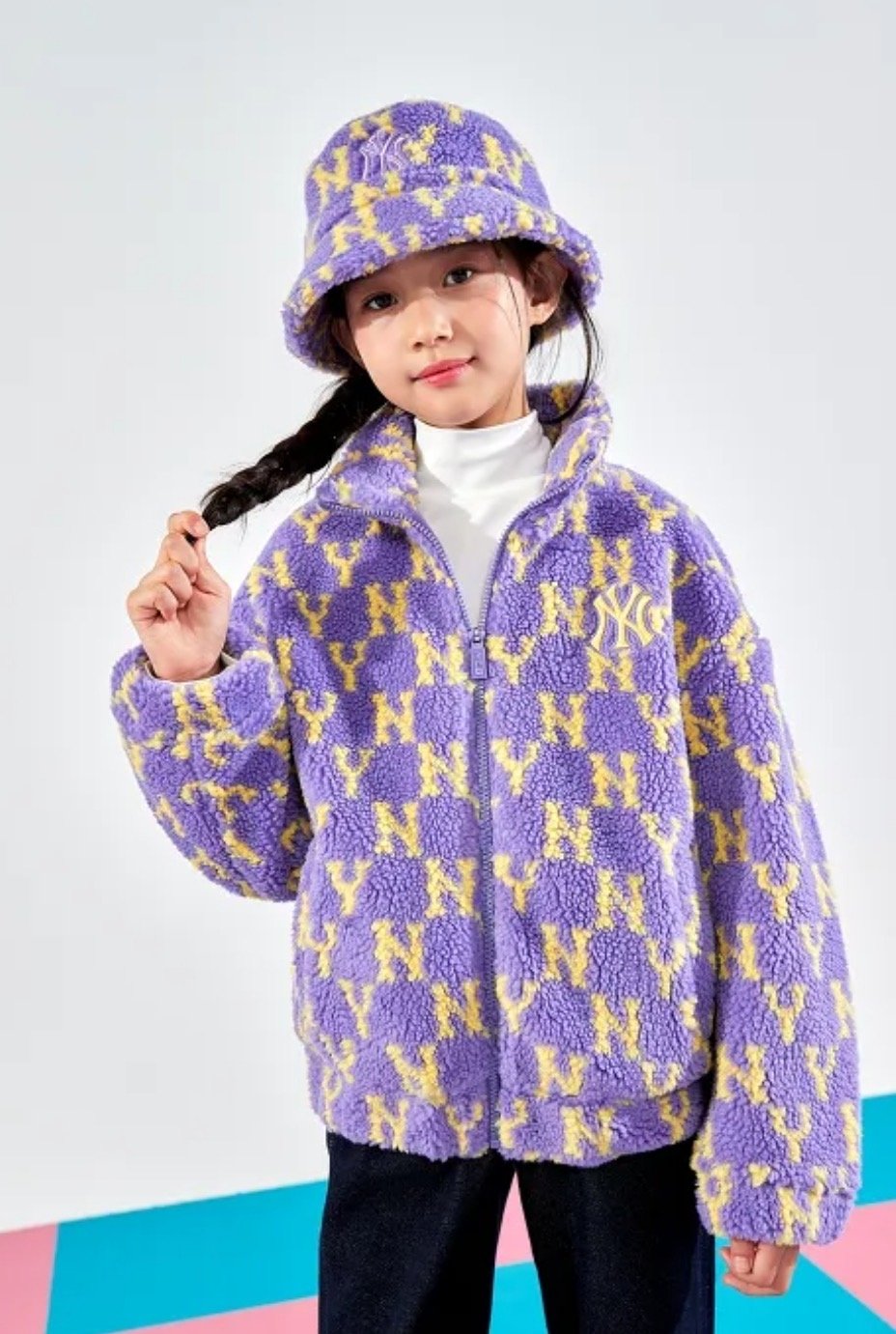 [Dư xịn] Áo khoác lông M//L//B hoạ tiết monogram nhiều màu BTBG