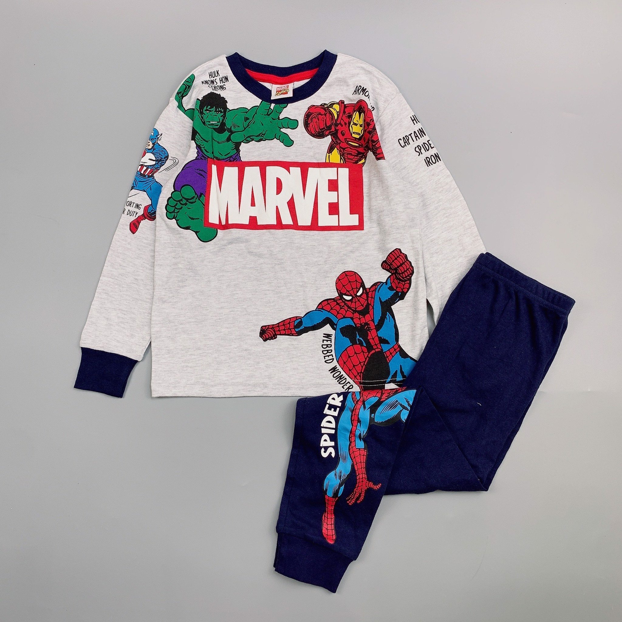 Bộ cotton Matalan Marvel BT - Mẫu 2