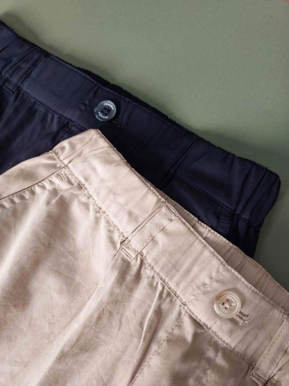 Quần baggy thô Renoma 2 màu navy / kem size 110 - 160