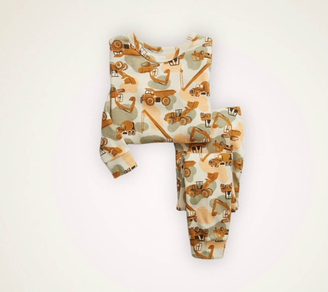 Bộ cotton BabyGap BT - nhiều hình ô tô size 12m - 6y