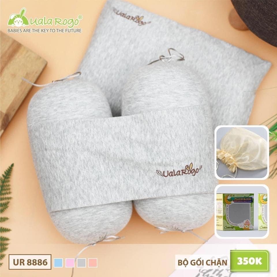 Bộ gối chặn Uala Rogo cho bé 4 màu