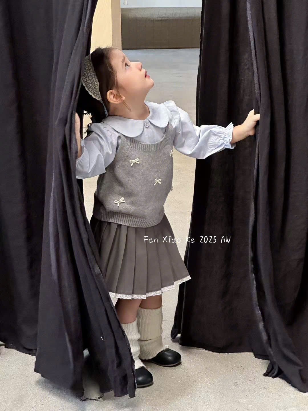 2585 - Set 3ct QC Fanxiaoke cho bé gái size 80-120