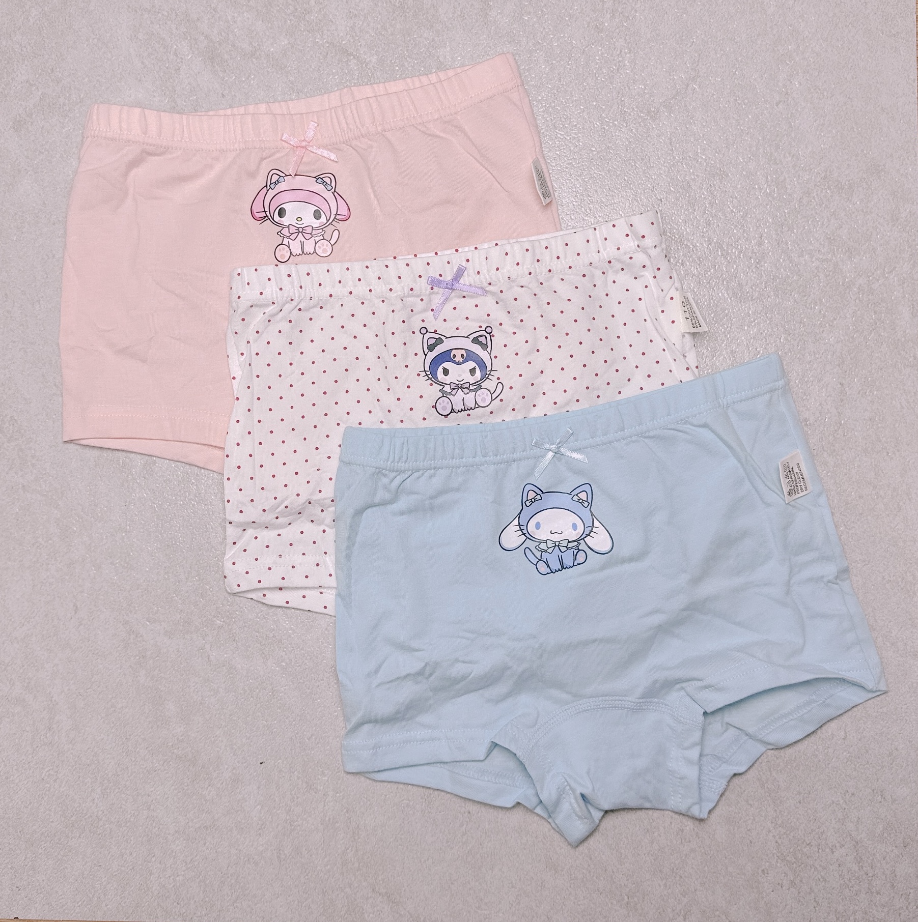 BM2 - Set 3 chip đùi Teengo nhiều hình cho Bé Gái size 3 - 14y