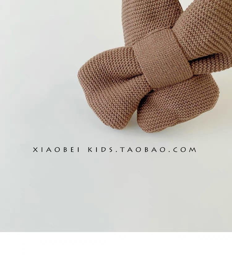 Khăn len trơn quàng chéo 4 màu BTBG