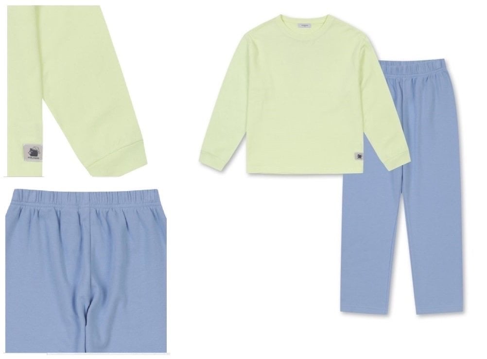 Bộ nỉ da cá Polham phối quần áo phối màu BTBG 110 -160