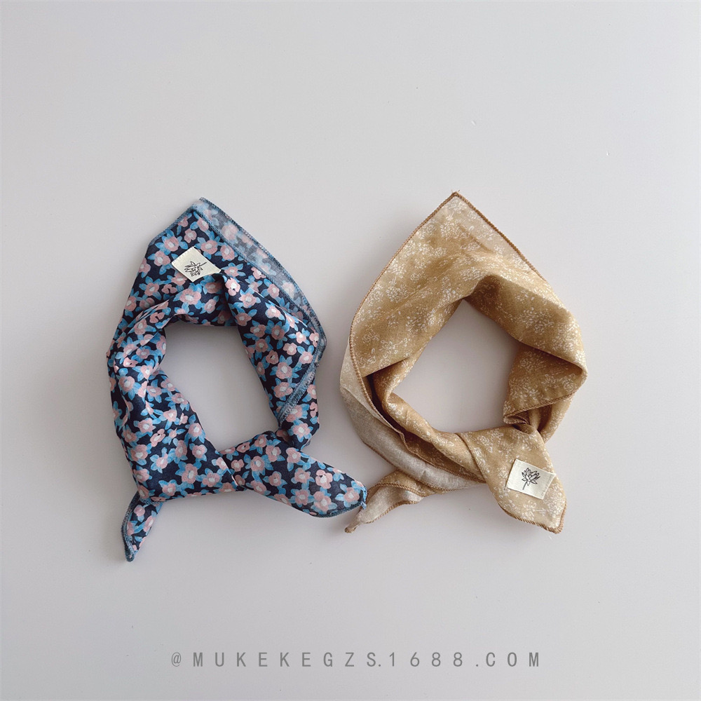 Khăn thô mỏng nhiều mẫu Bé Gái 45*45cm