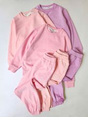 BM2511ST01 - Bộ nỉ bông Beemon 3 màu cho bé gái size 120-160