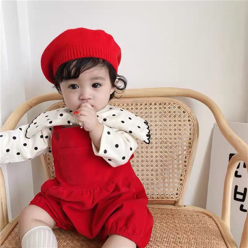 Mũ nồi len 8 màu trơn Freesize 1 - 6y
