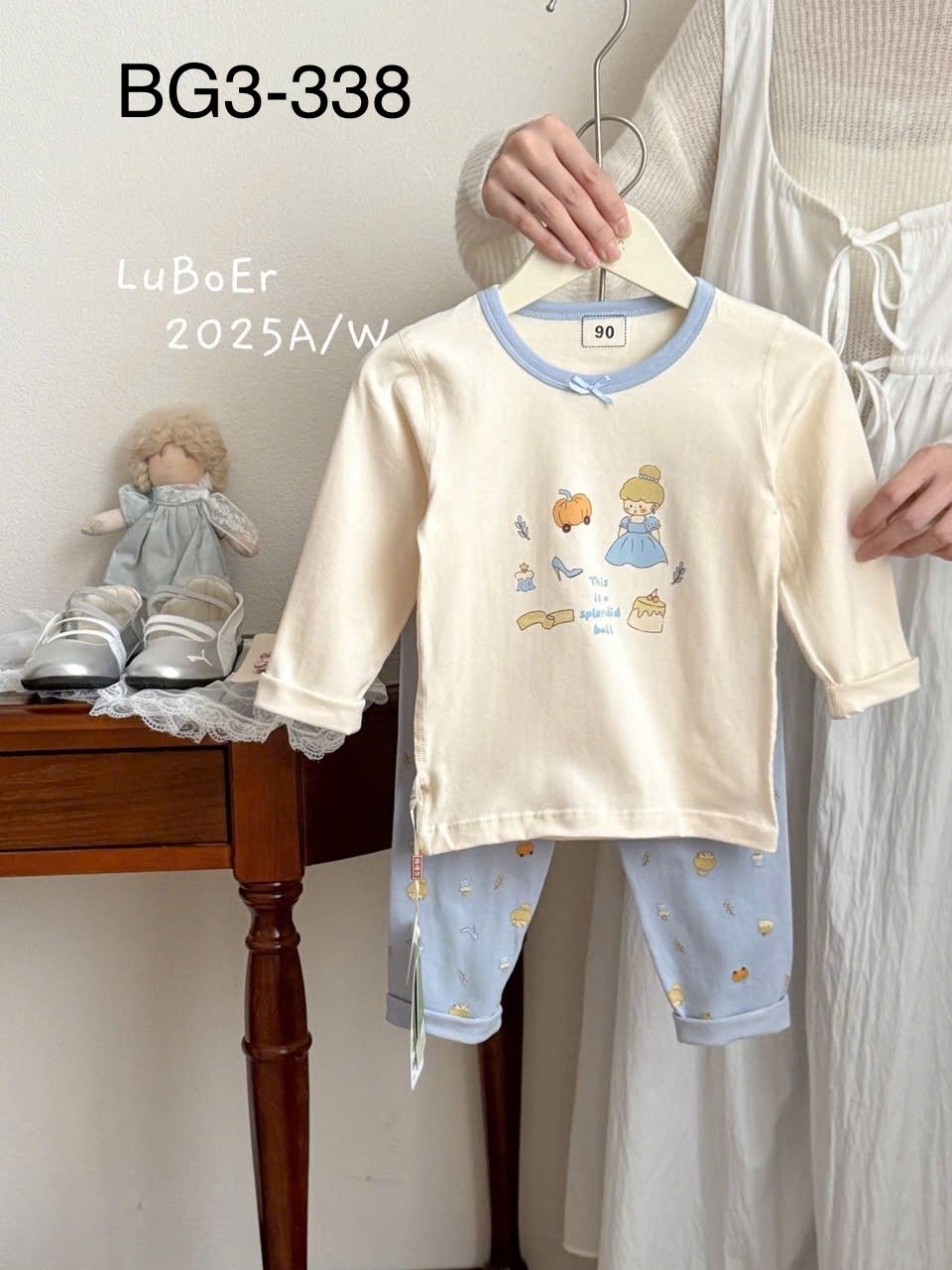 BM3 - Bộ thun Luboer nhiều hình cho Bé Gái size 90 - 160
