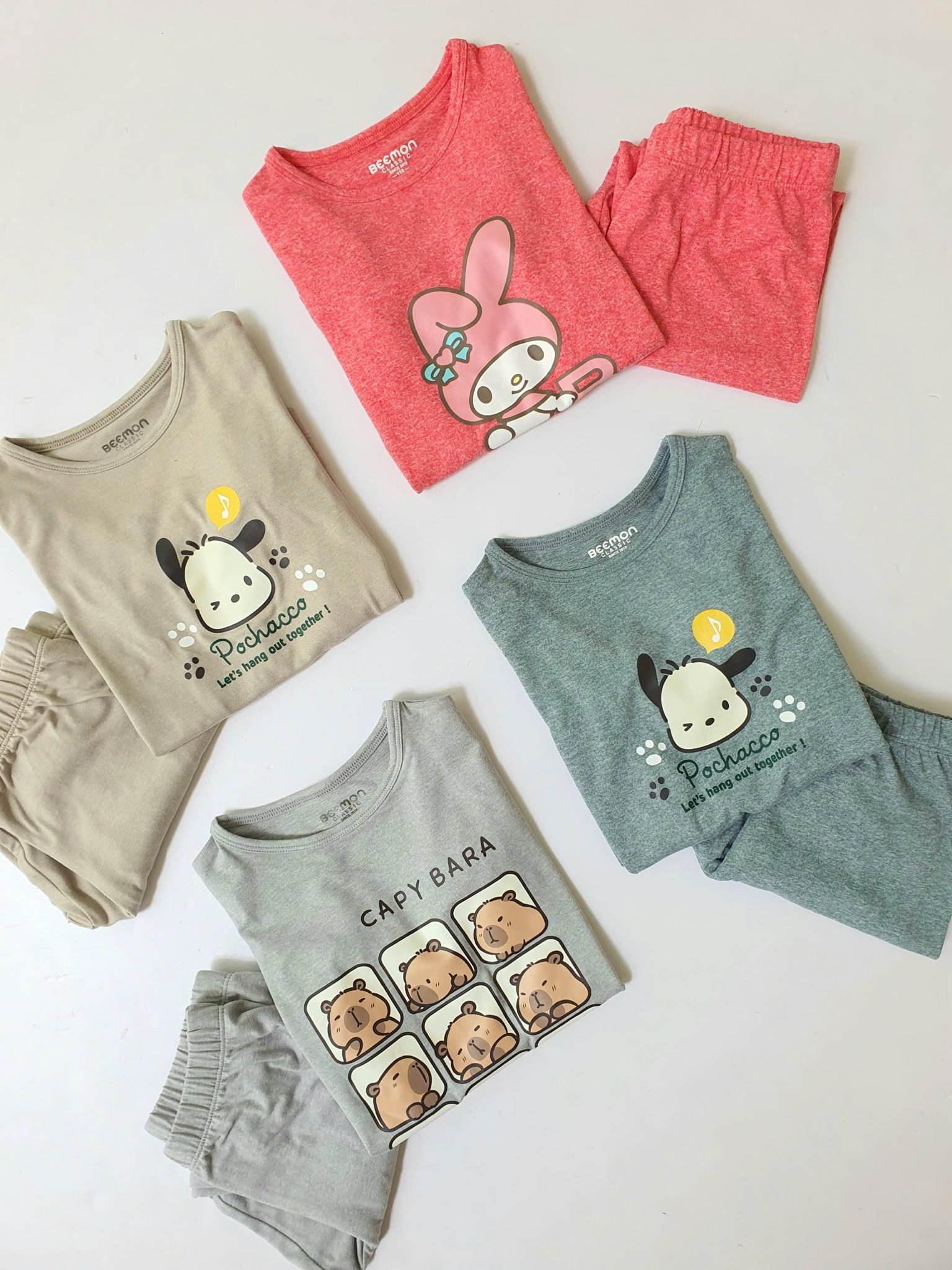 Bộ giữ nhiệt BeeMon 4 hình cho bé size 110 - 150