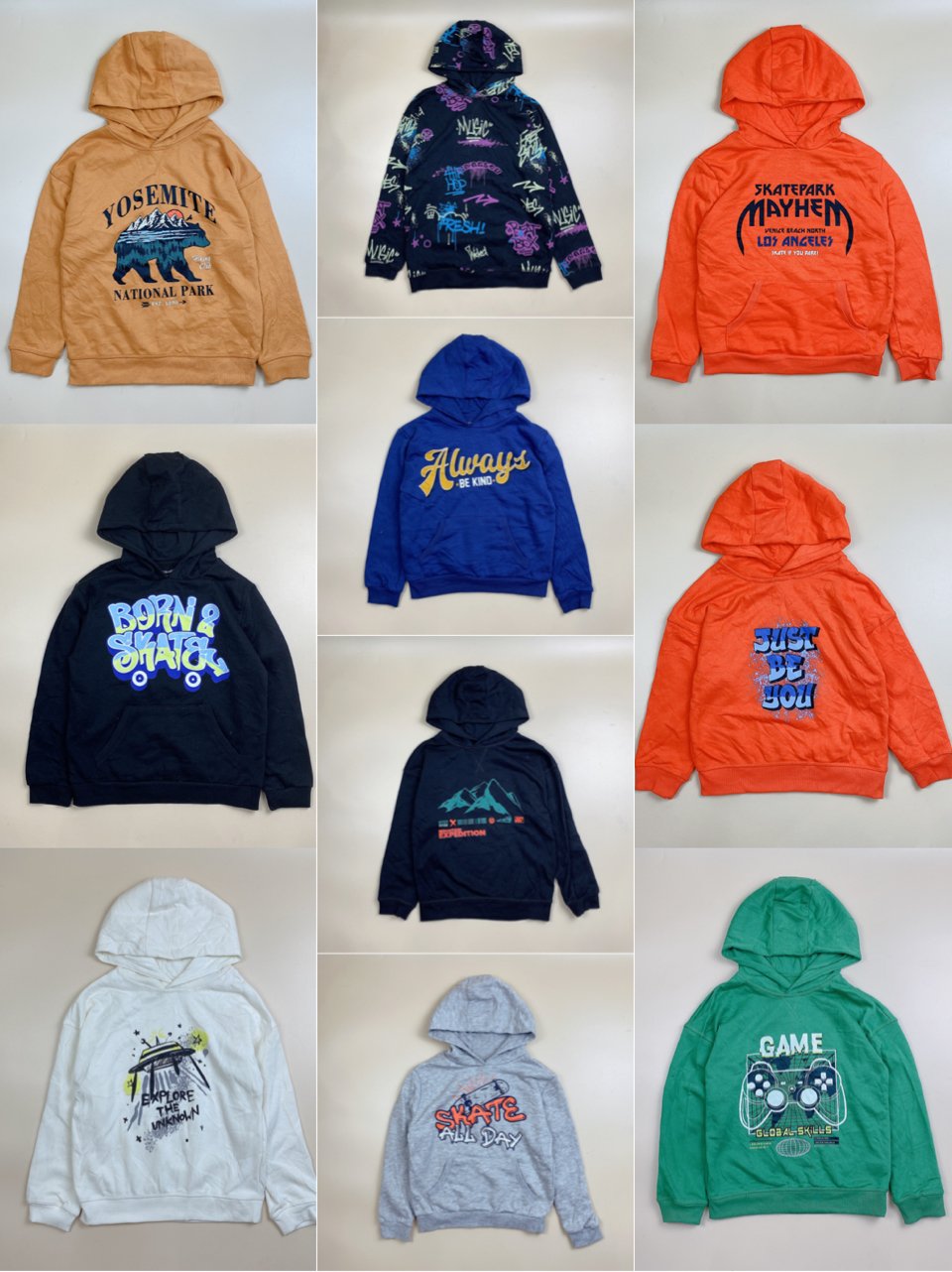 Áo nỉ hoodie Primark nhiều hình Bé Trai 2 - 15y