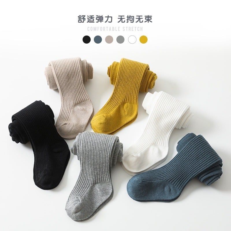 Quần tất len Pantyhose Collection trơn 6 màu size 1-8y