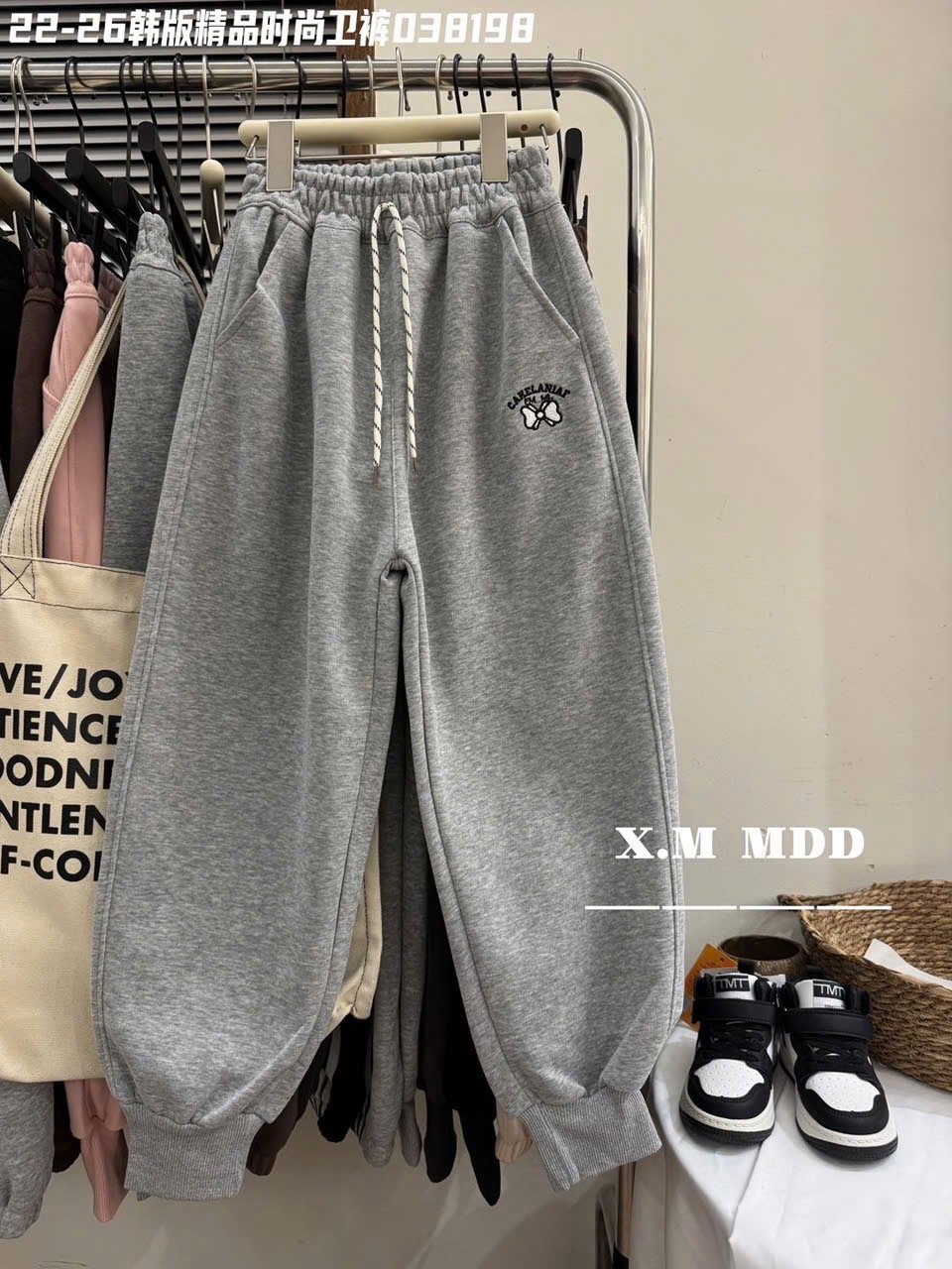 Quần nỉ QC Yangqihou nhiều màu cho bé size 22-26 (6-10y)