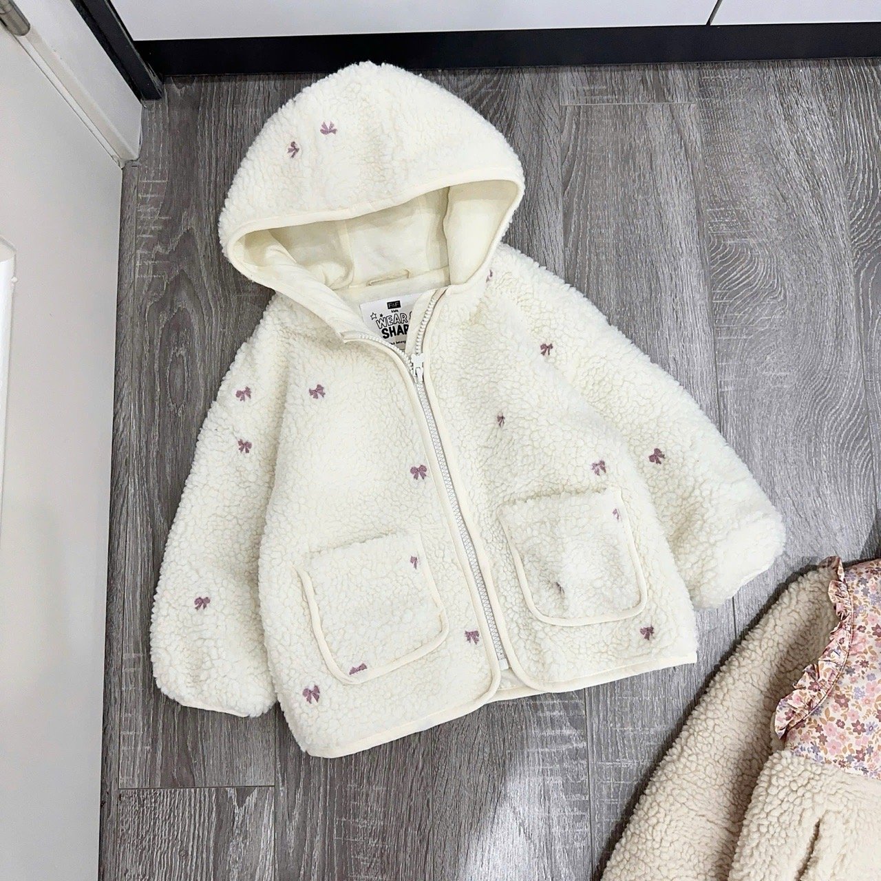 AK50 - Áo khoác lông cùn Name It, FF cho bé size 2-7y