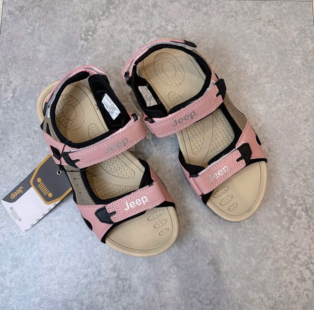 Sandal Jeep quai hồng cho bé size 39