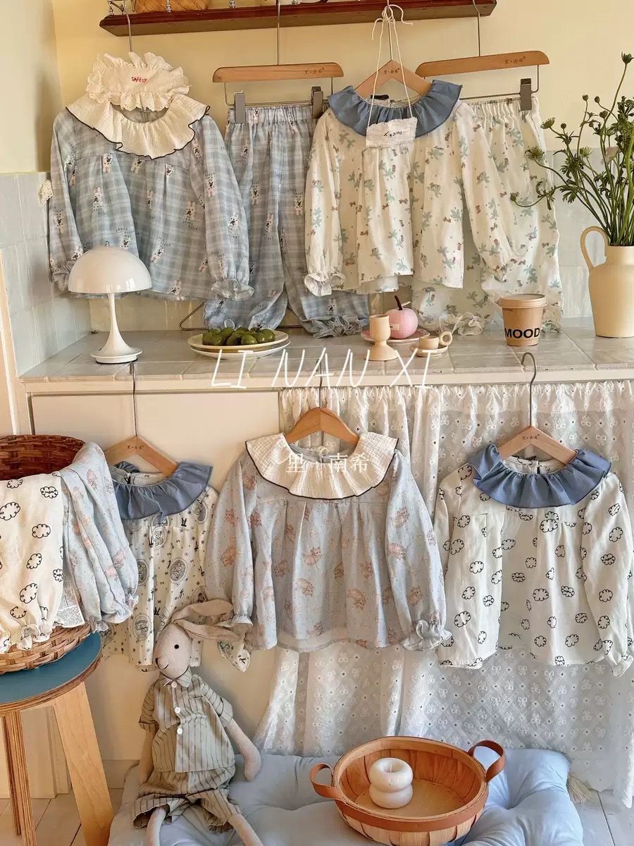 85025 - Bộ vải xô LNX cổ bèo nhiều mẫu Bé Gái size 90 - 140