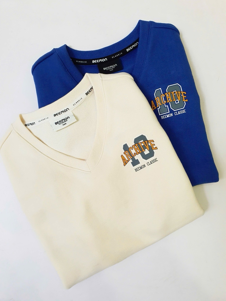 BM2510VT06 - Áo gile nỉ da cá Beemon 2 màu cho bé size 120-160