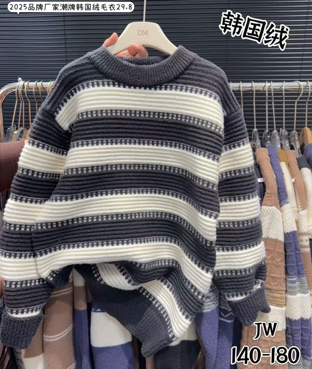 A02 - Áo len QC dòng đại nhiều màu cho bé size 140-180