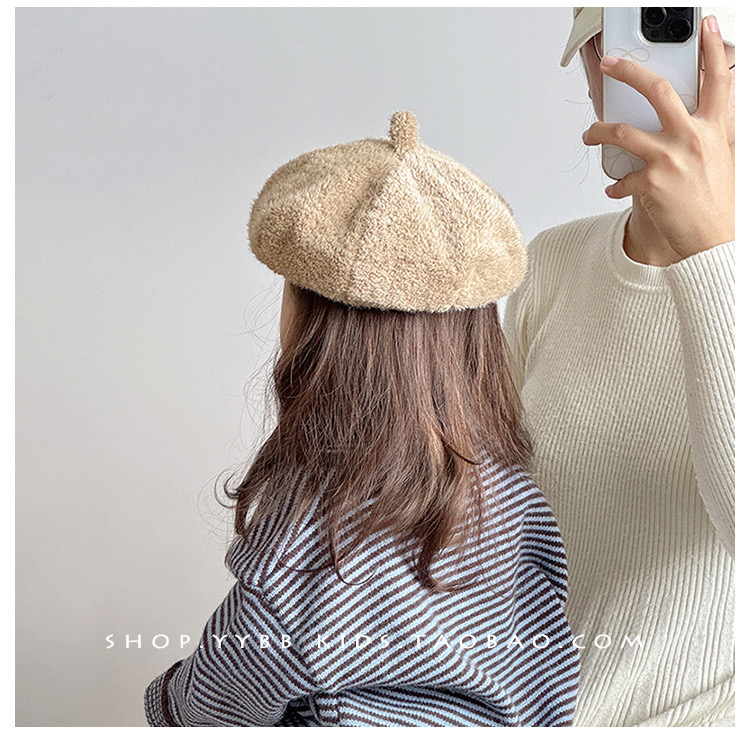 Mũ nồi lông mềm nhiều màu cho bé size 3-8y